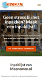 Mobile Screenshot of meenemen.nl